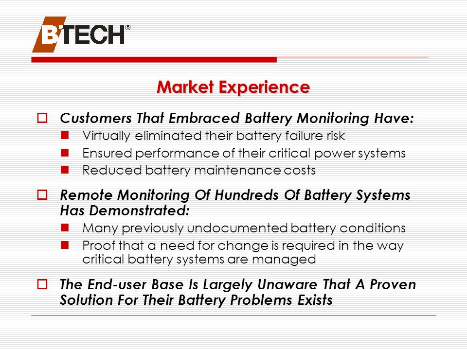 Battery Monitoring Fundamentals & Experience - ppt download