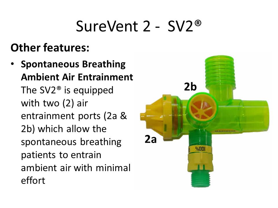 SureVent 2 - SV2® Gas Powered Automatic Ventilation Resuscitator - ppt  video online download
