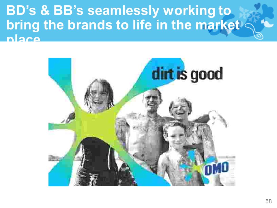 BD’s & BB’s seamlessly working to bring the brands to life in the market place...