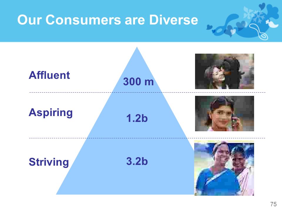 Our Consumers are Diverse
