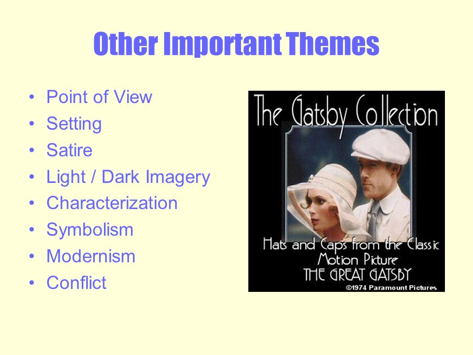 Other Important Themes