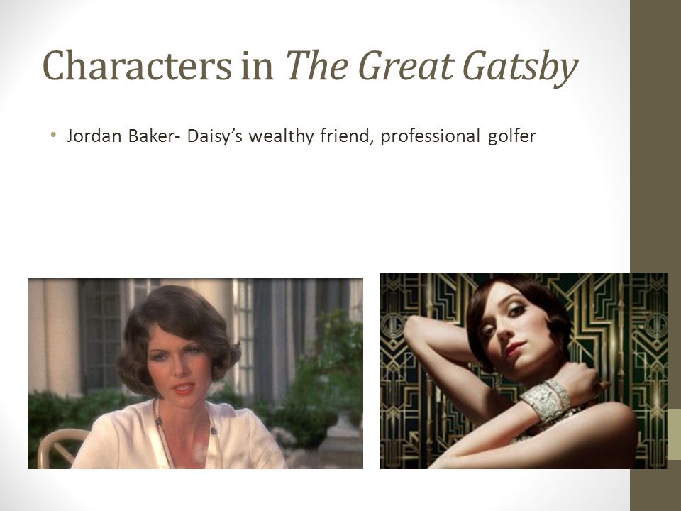 Characters in The Great Gatsby