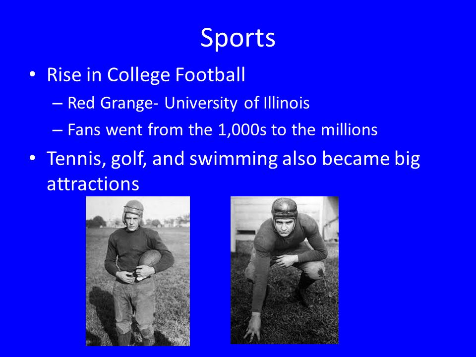 Sports Rise in College Football