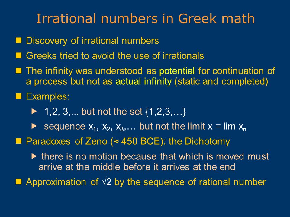 Greek Is Not Math