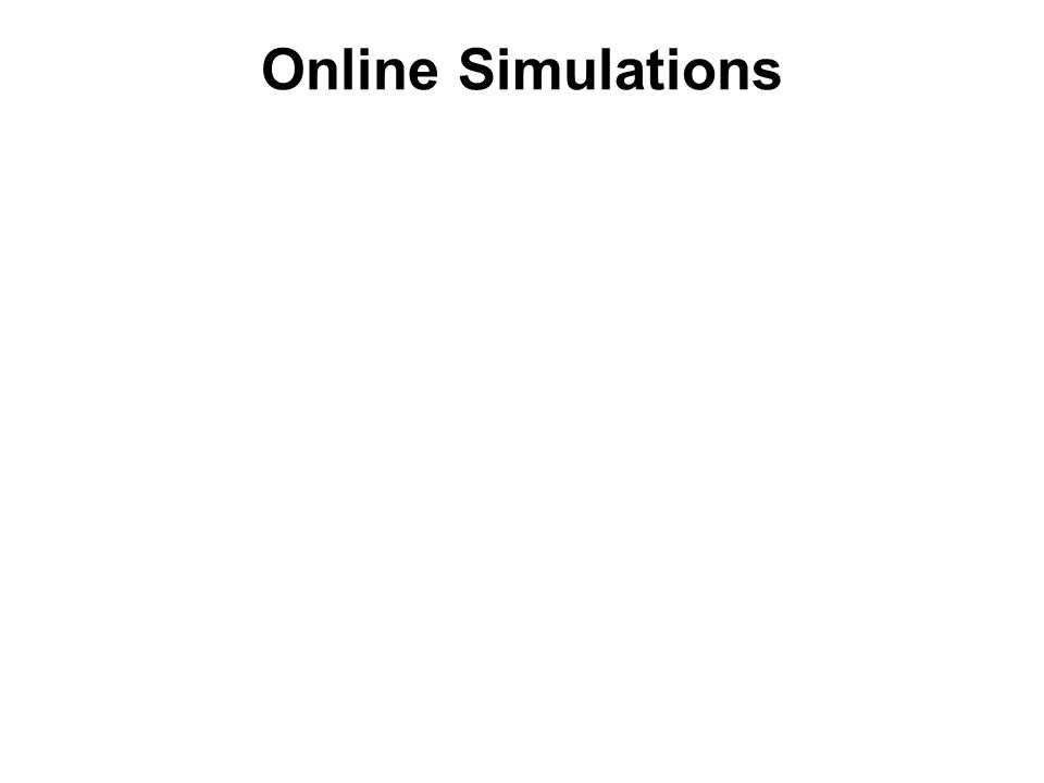 Online Simulations