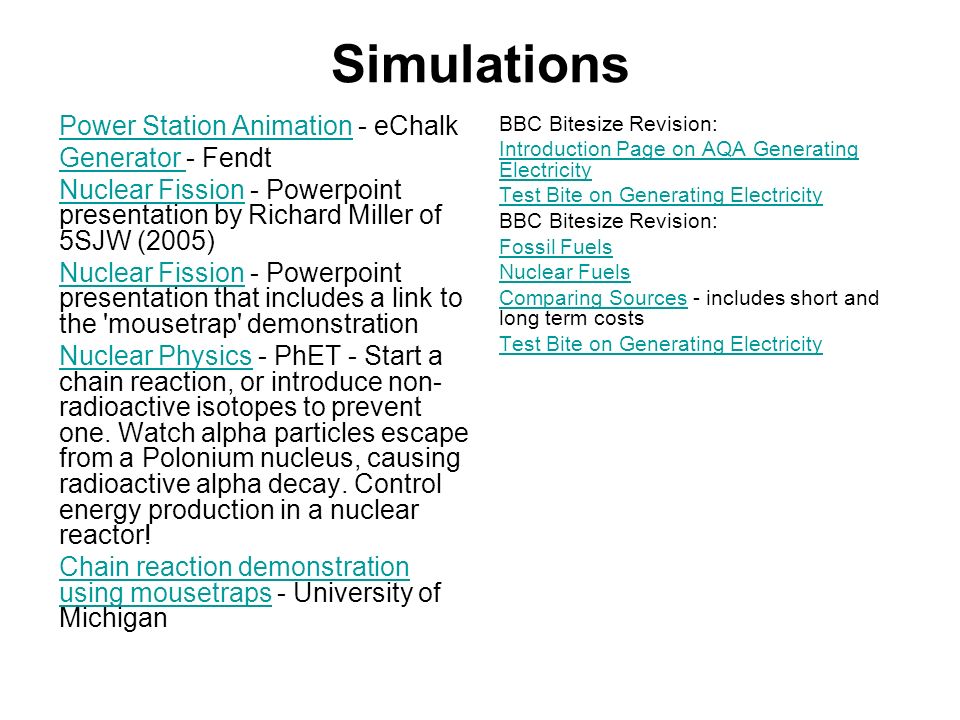 Simulations Power Station Animation - eChalk Generator - Fendt