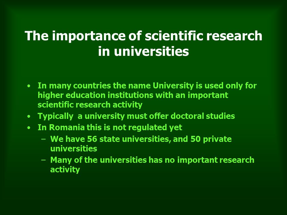 importance of private universities