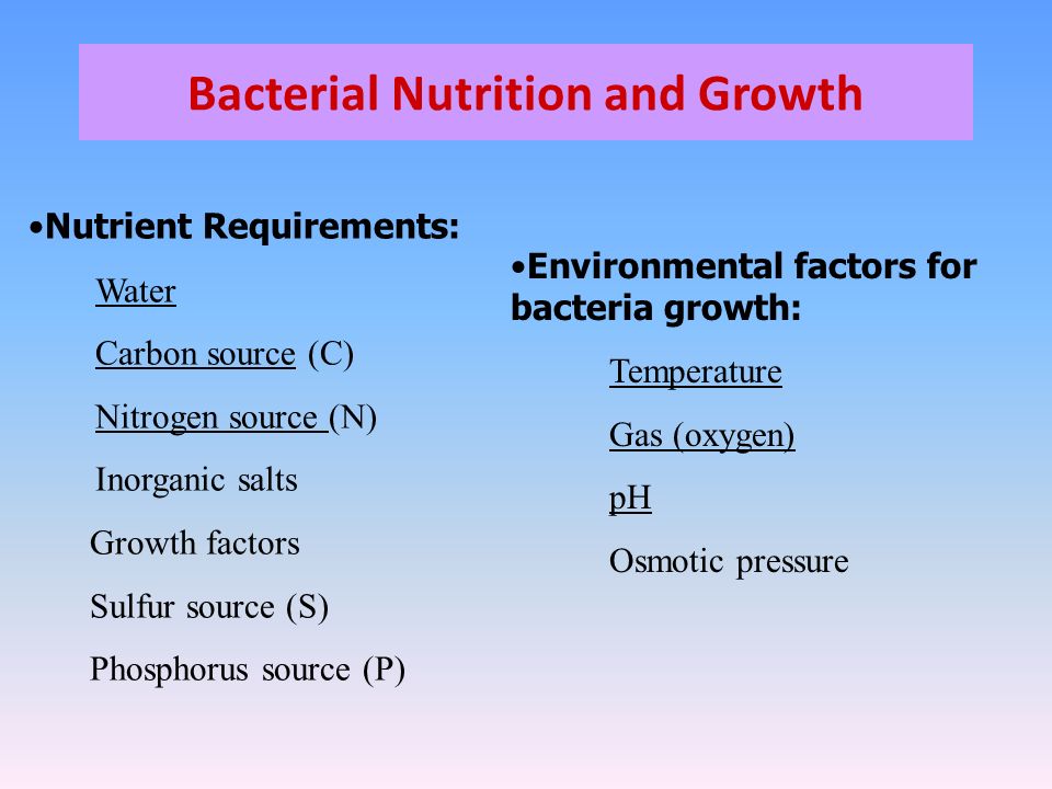 Biological Characteristics of Bacteria - ppt download