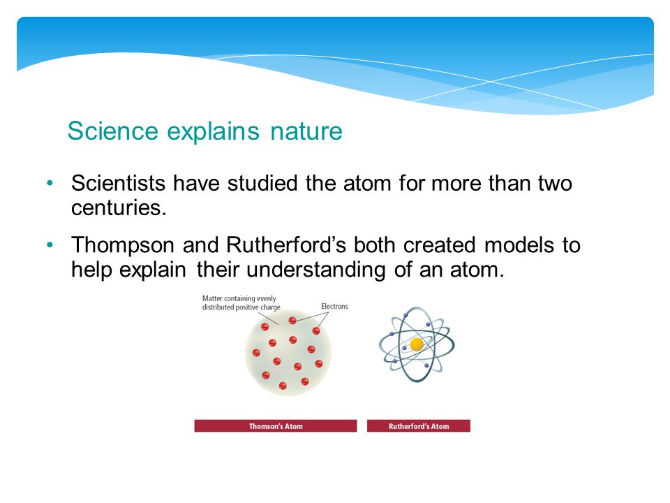 Science explains nature
