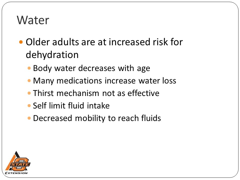 Fluid Intake Chart For The Elderly
