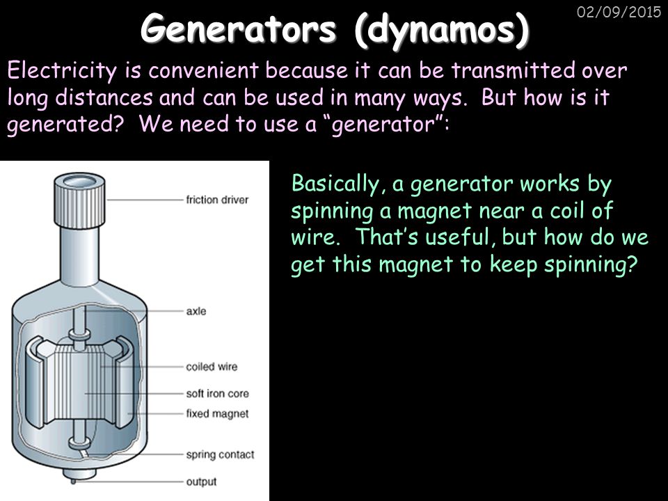 Generators (dynamos) 21/04/2017.