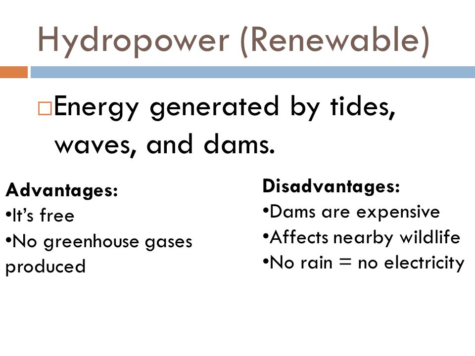 Hydropower (Renewable)