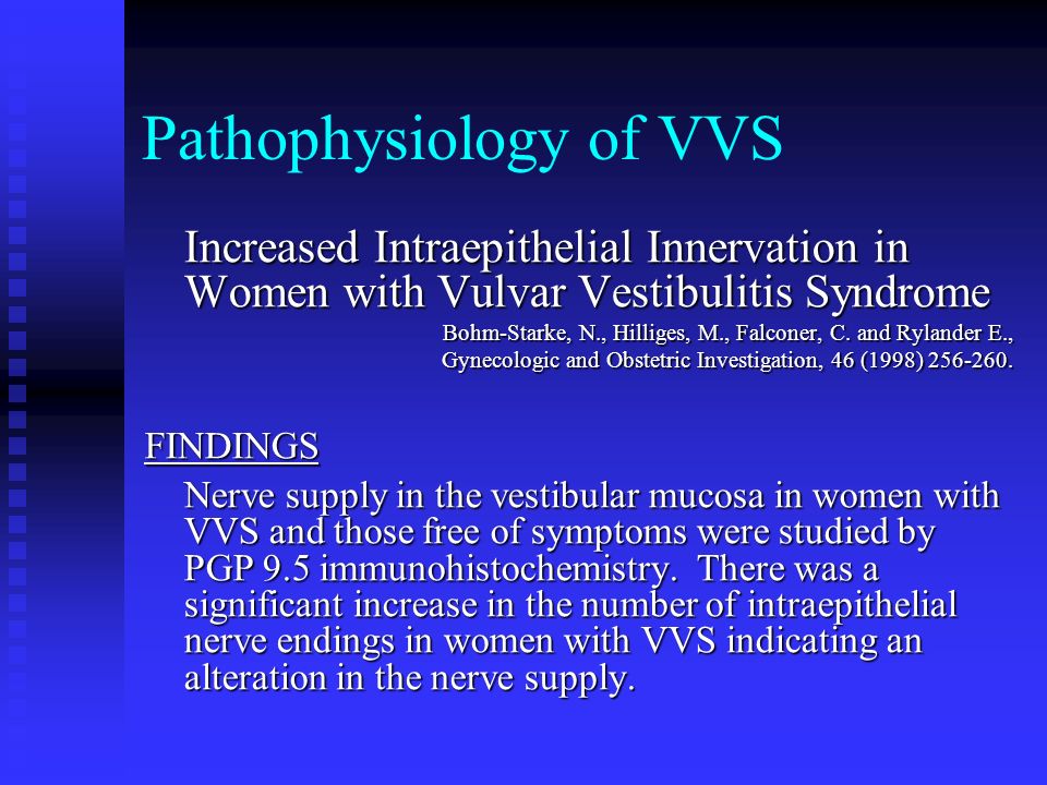 Pathophysiology of VVS