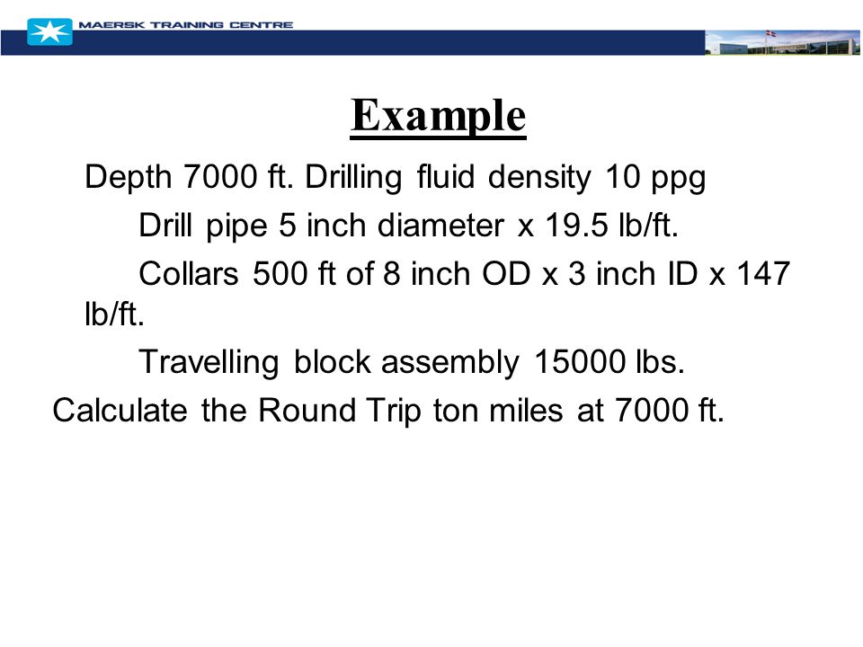 Drilling Calculations Course - ppt download