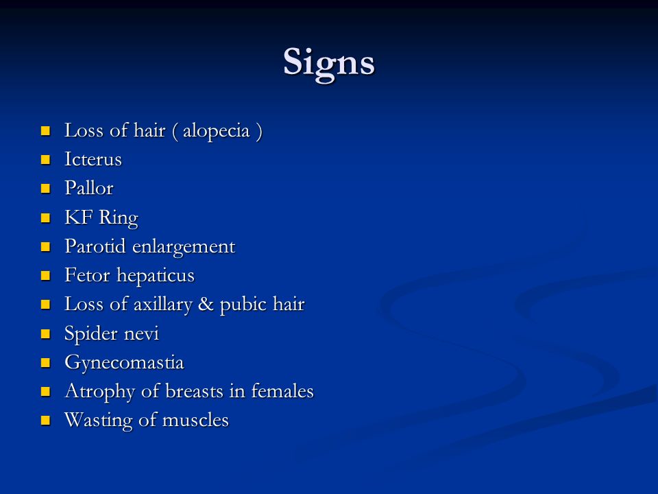 Signs+Loss+of+hair+%28+alopecia+%29+Icterus+Pallor+KF+Ring