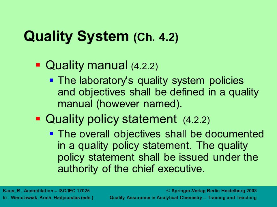 Iso 17025 quality manual template free starthealthcare