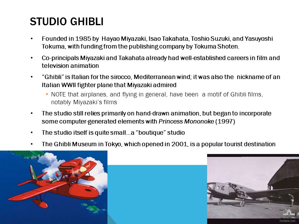 Japans Unique Anime Studio Ppt Download - 