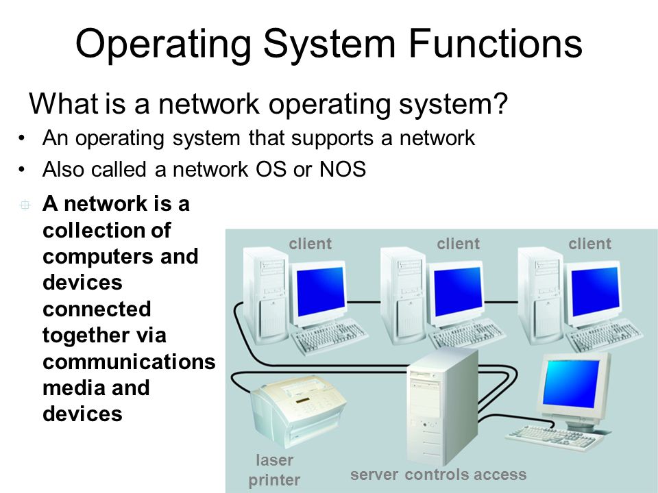 What is a network operating system? 