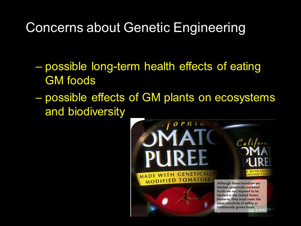Concerns about Genetic Engineering