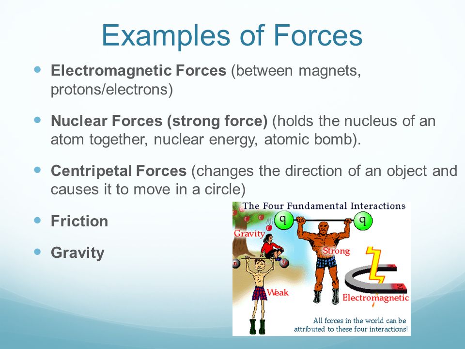 force examples