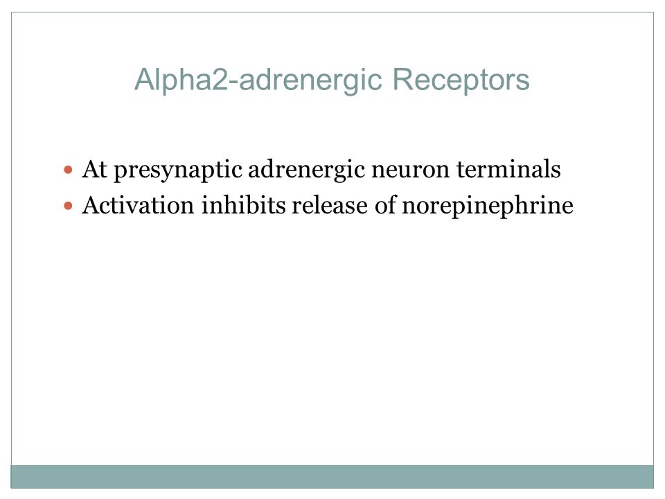 Alpha2-adrenergic Receptors