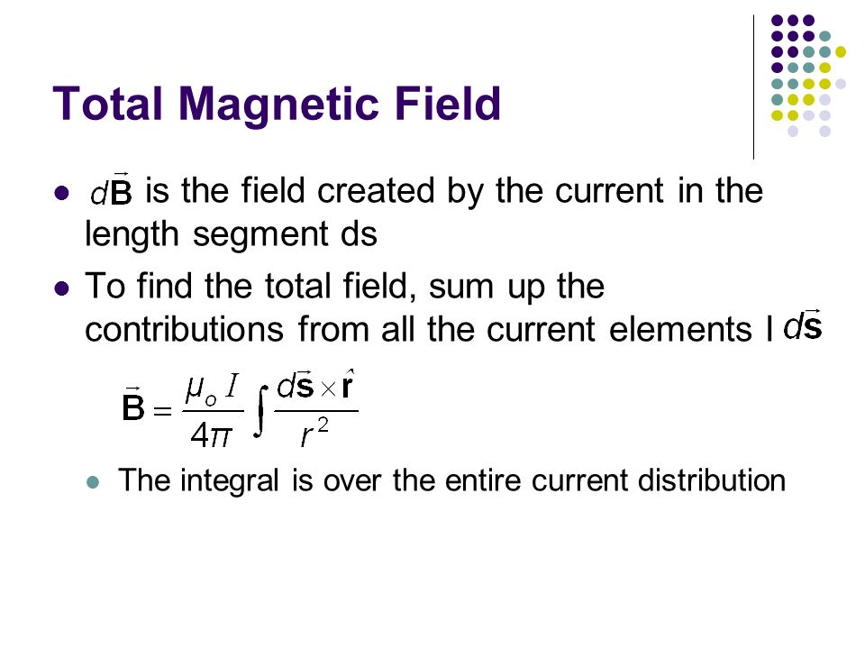 Sources of the Magnetic Field - ppt video online download