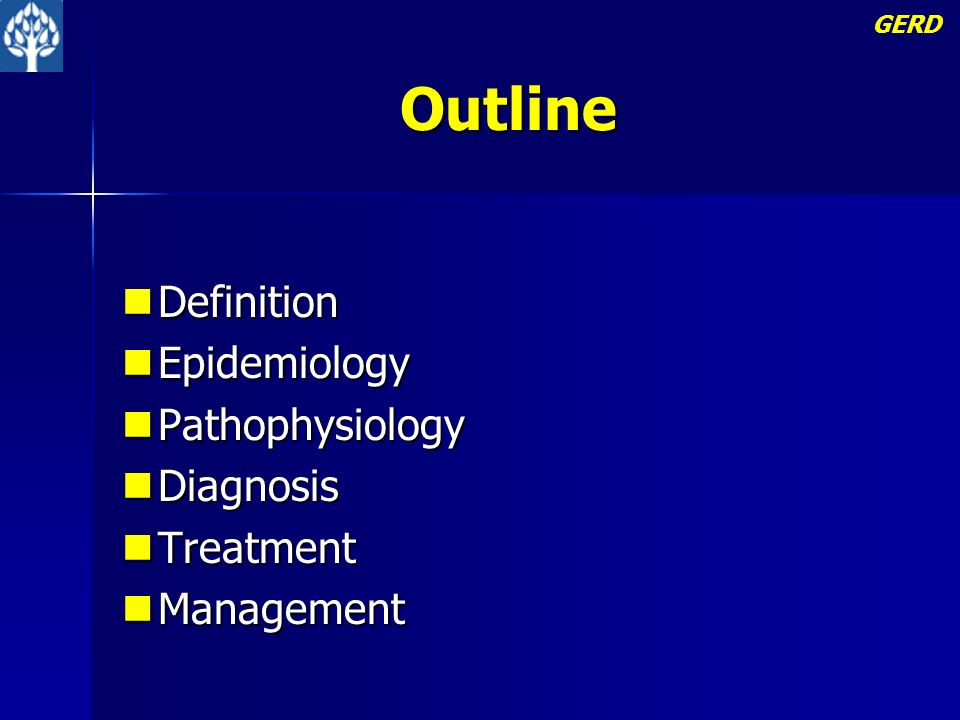 Outline Definition Epidemiology Pathophysiology Diagnosis Treatment