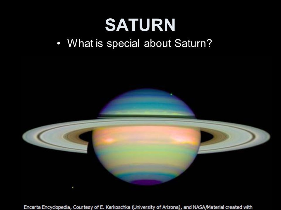 What is special about Saturn