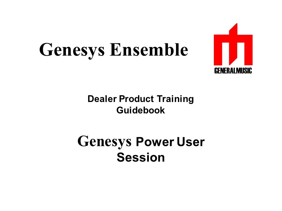 microwave with time Aja Dealer Product Training Introduction to the Genesys System - ppt download