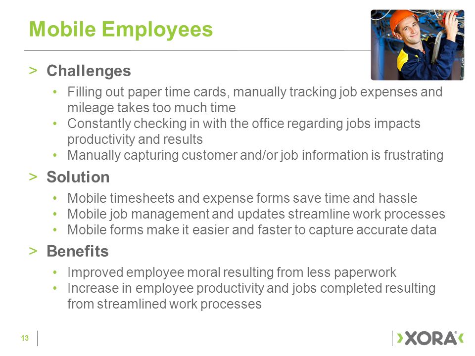 Mobile Employees Challenges Solution Benefits