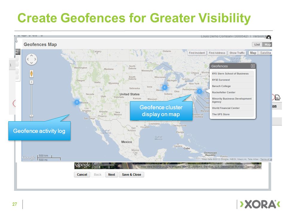 Create Geofences for Greater Visibility
