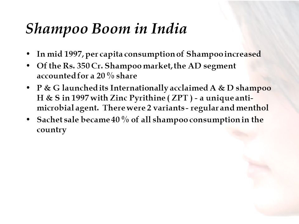 shampoo market segmentation