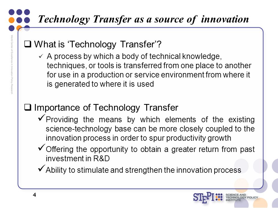 https://slideplayer.com/slide/6387876/22/images/5/Technology+Transfer+as+a+source+of+innovation.jpg