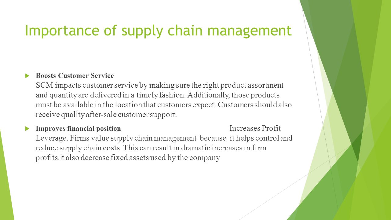 Supply chain management - ppt video online download