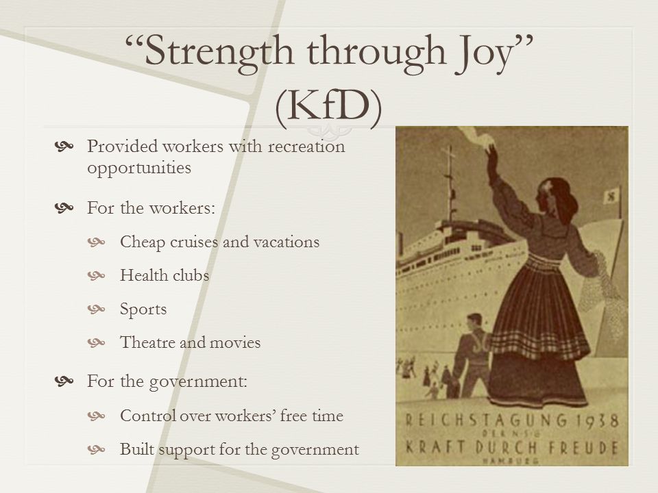 Strength through Joy (KfD)