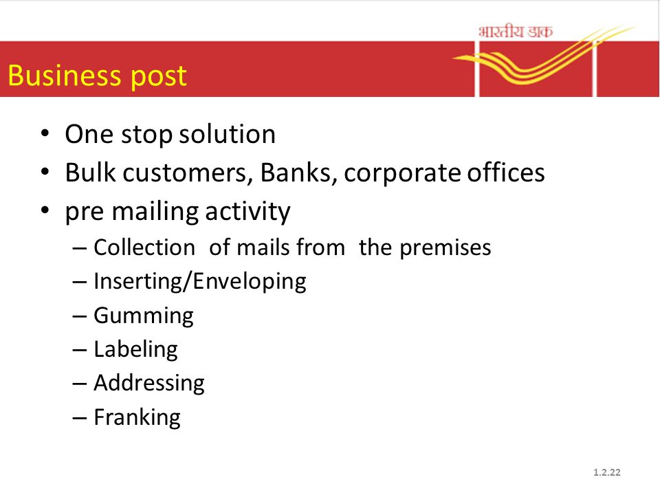 Business post One stop solution