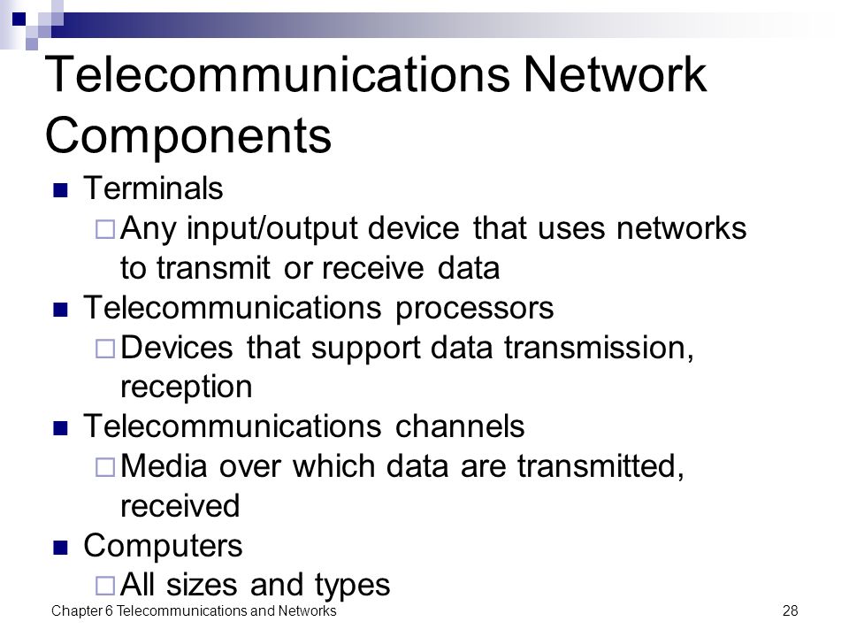 Презентация networks and telecommunications