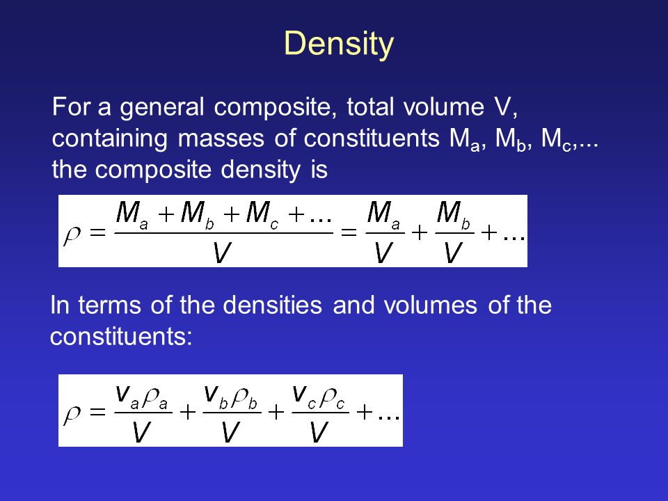 Rules of Mixture for Elastic Properties - ppt video online download