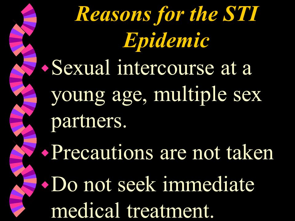 Reasons for the STI Epidemic