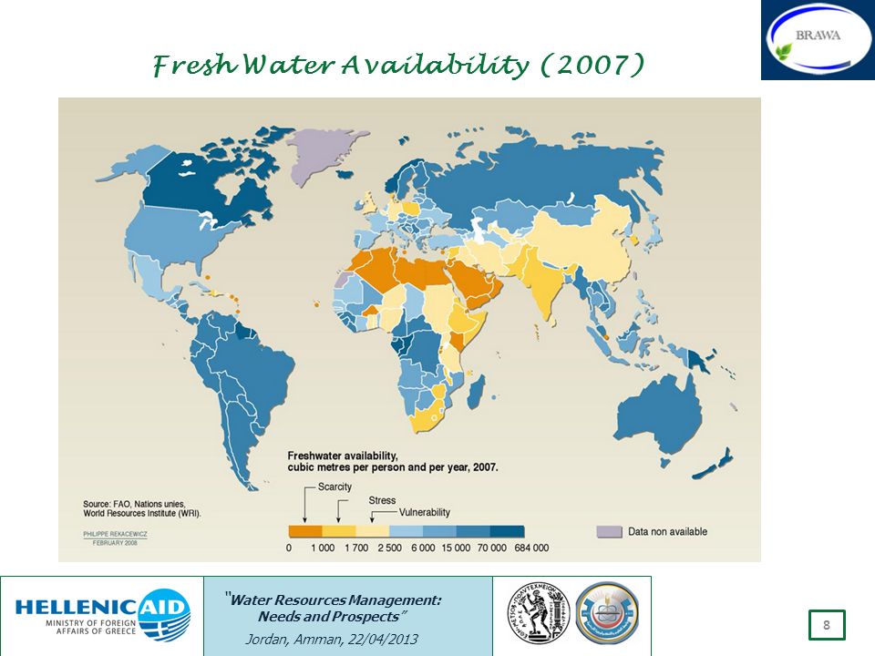 Fresh Water Availability (2007)