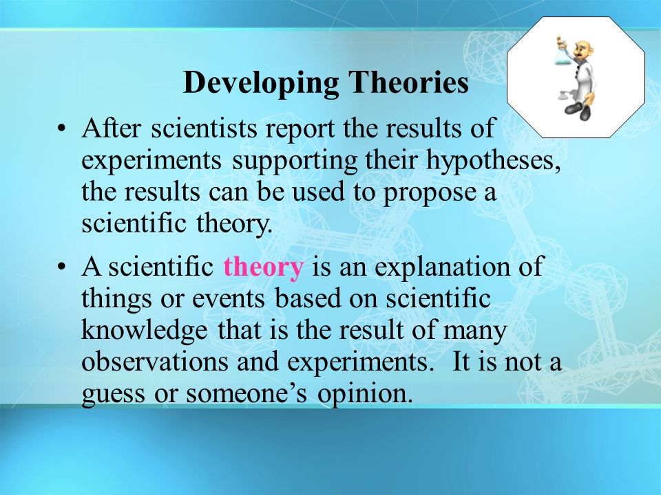 Developing Theories