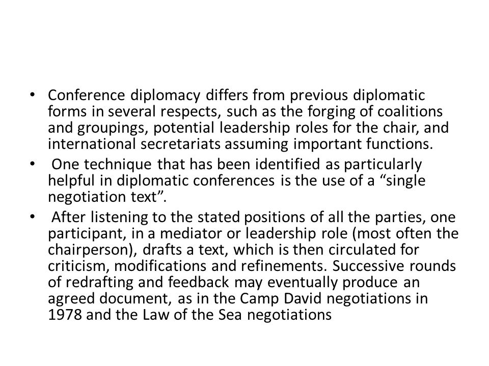types of diplomacy and its importance