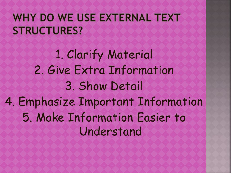 introduction-to-external-text-structures-ppt-download
