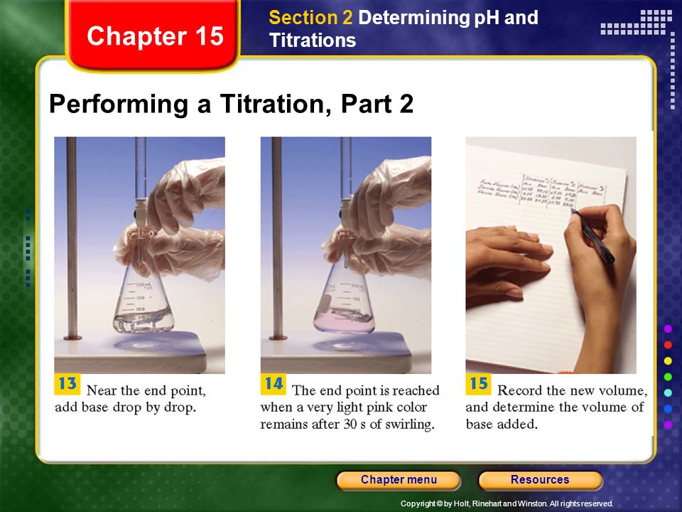 Performing a Titration, Part 2