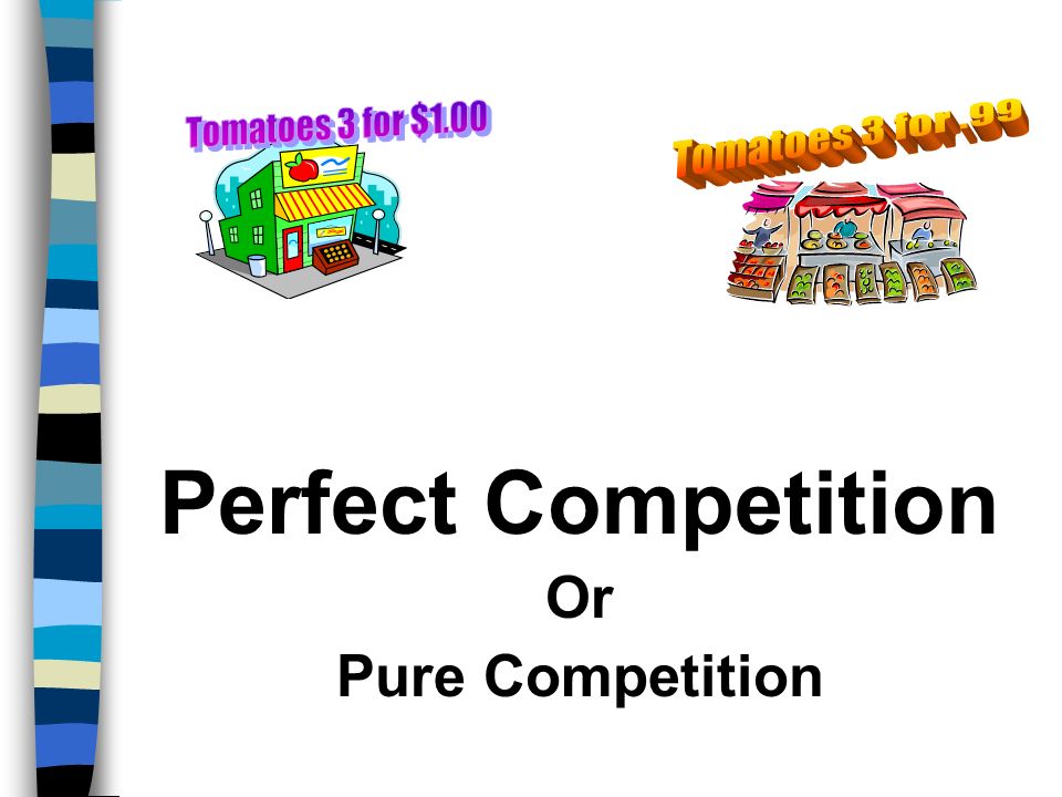 perfect or pure competition