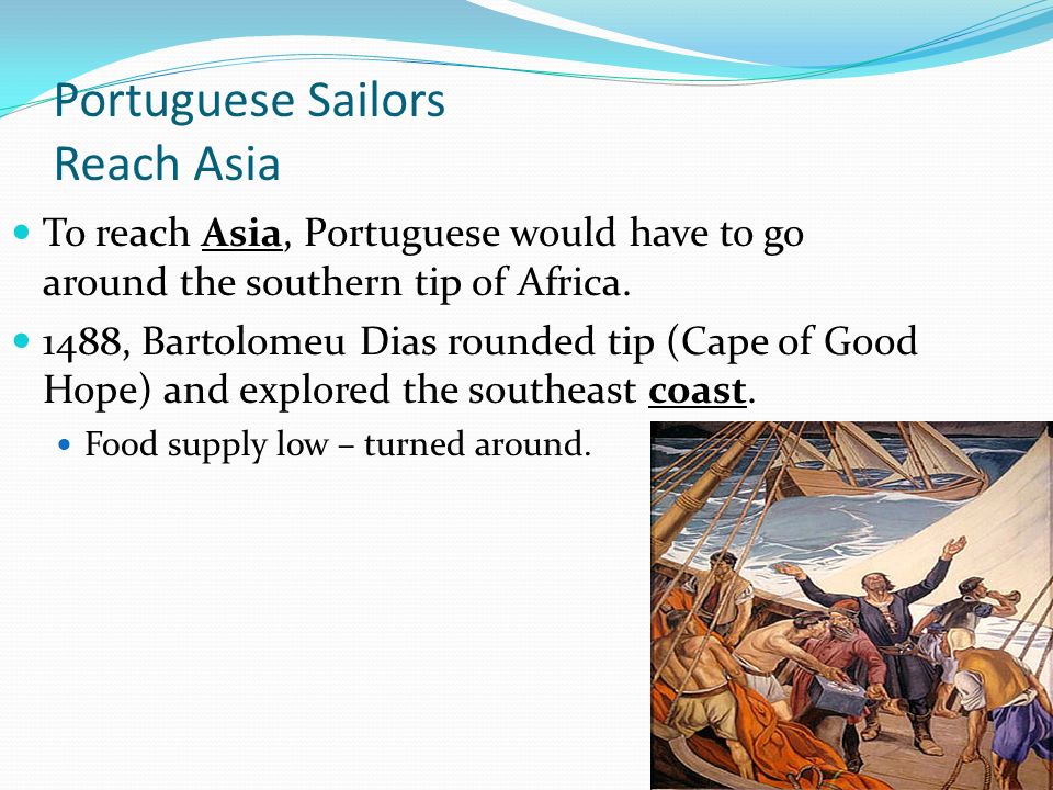 Portuguese Sailors Reach Asia