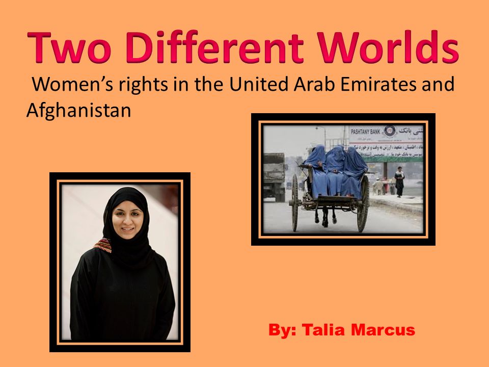 Two Different Worlds Women S Rights In The United Arab Emirates