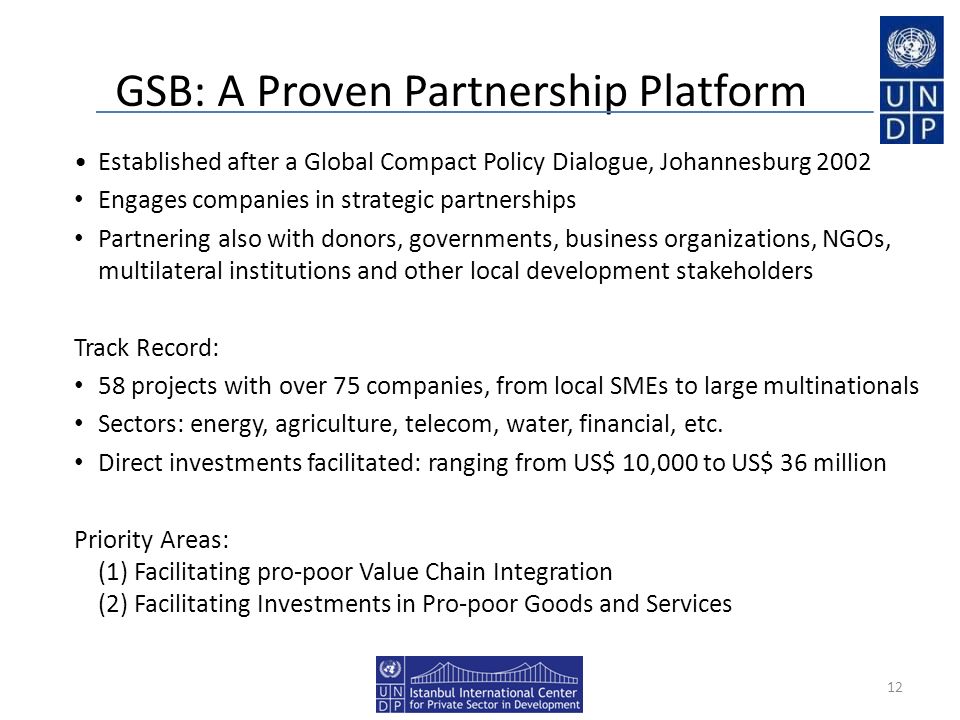 GSB: A Proven Partnership Platform