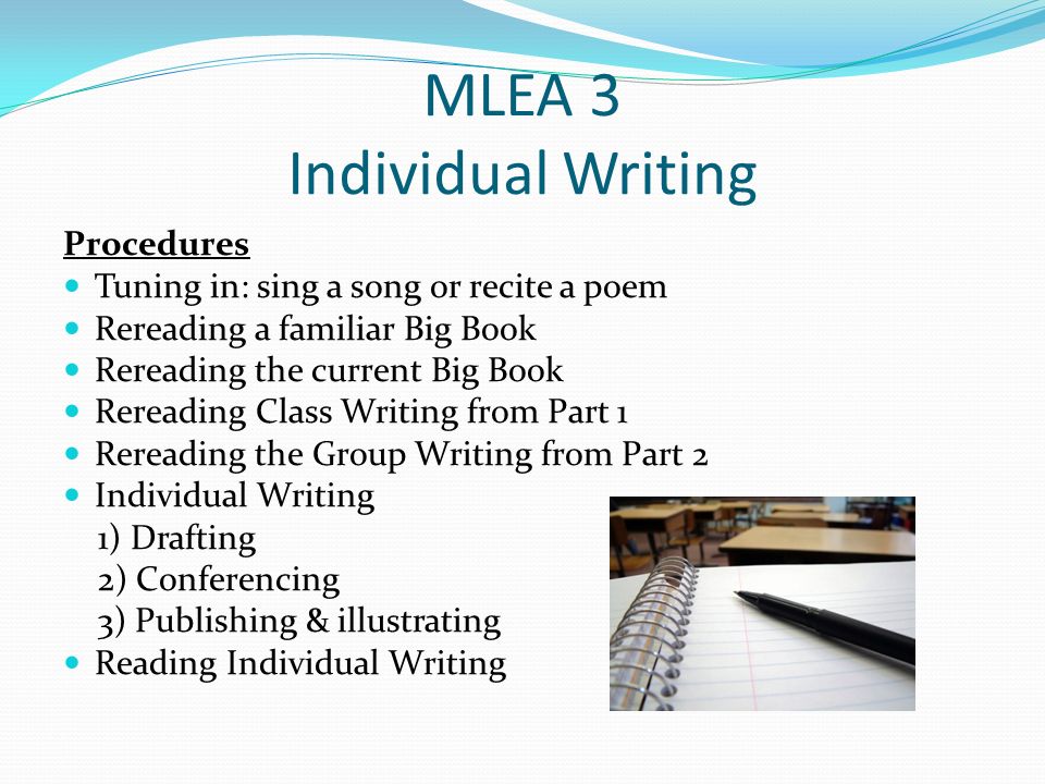 MLEA 3 Individual Writing