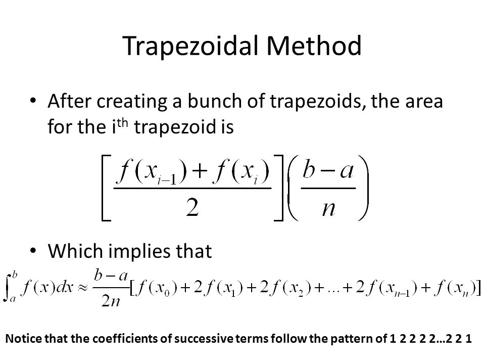 Featured image of post Trapezoidal Sum Formula